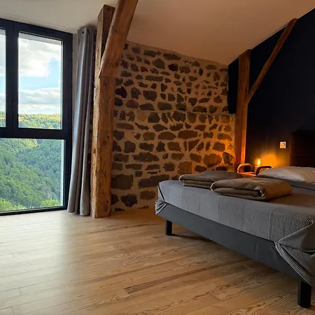 Le Rabiouze - 4 Epis, 15 Pers, 22 Couchages - Ancienne Bergerie Renovee, Cachet D'origine Conserve - Vue Magnifique - Label Ecogite *