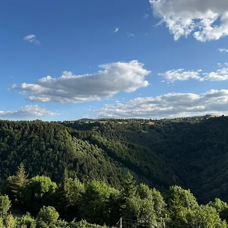 Nyaraló Le Rabiouze - 4 Epis, 15 Pers, 22 Couchages - Ancienne Bergerie Renovee, Cachet D'origine Conserve - Vue Magnifique - Label Ecogite Arlempdes